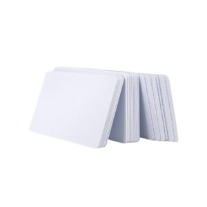 Cartes PVC vierge (Lot de 100)